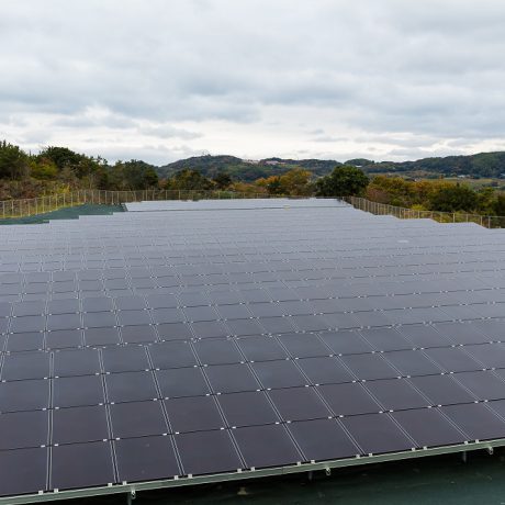 Solar energy panel, solar power plant